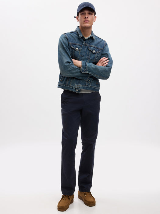 Modern Straight Khakis