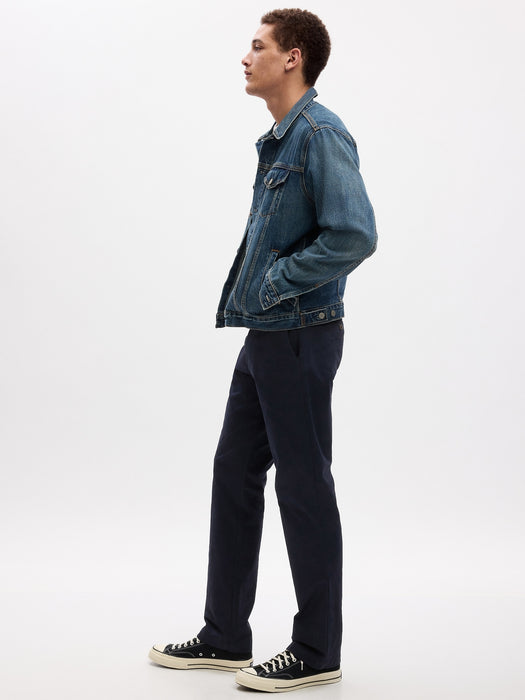 Modern Straight Khakis