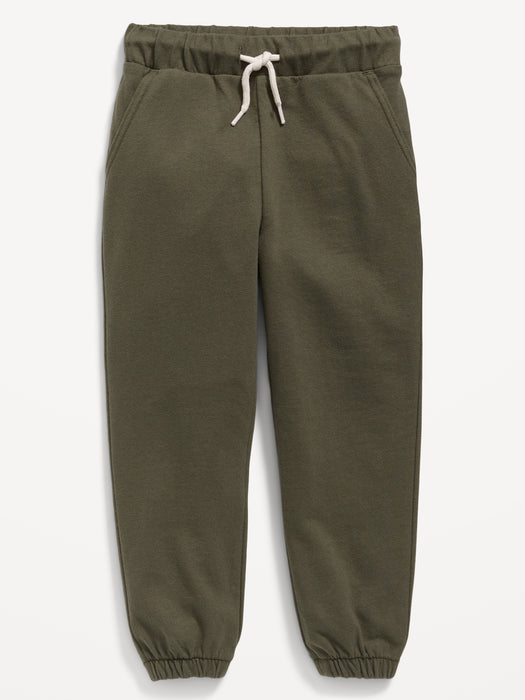 Cinched-Hem Jogger Sweatpants for Toddler Boys