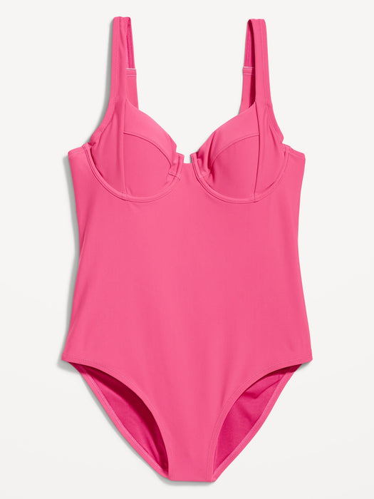 Underwire One-Piece Swimsuit