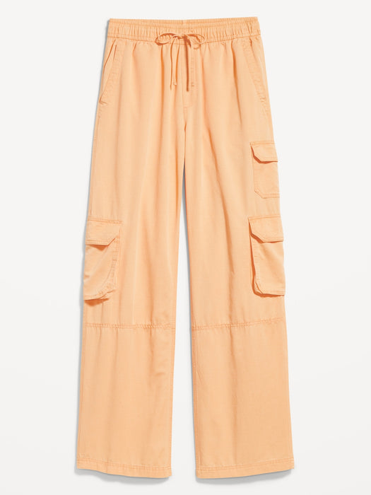 Mid-Rise Cargo Pants