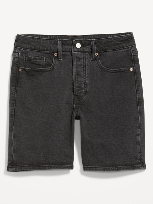 High-Waisted OG Button-Fly Jean Shorts -- 7-inch inseam