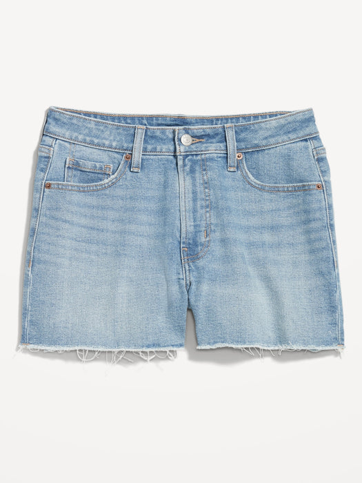 Curvy High-Waisted OG Jean Shorts -- 3-inch inseam