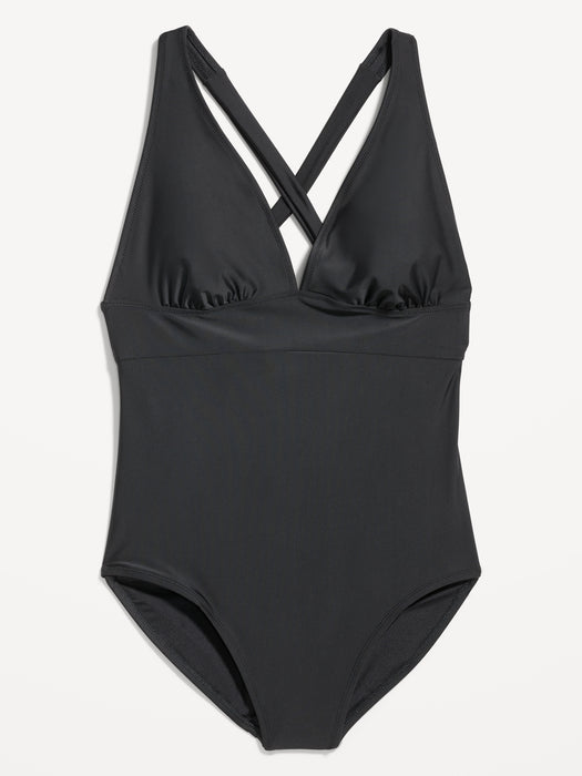 Tie-Back One-Piece Swimsuit