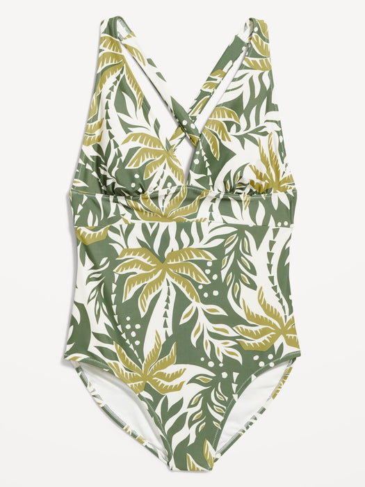 Tie-Back One-Piece Swimsuit