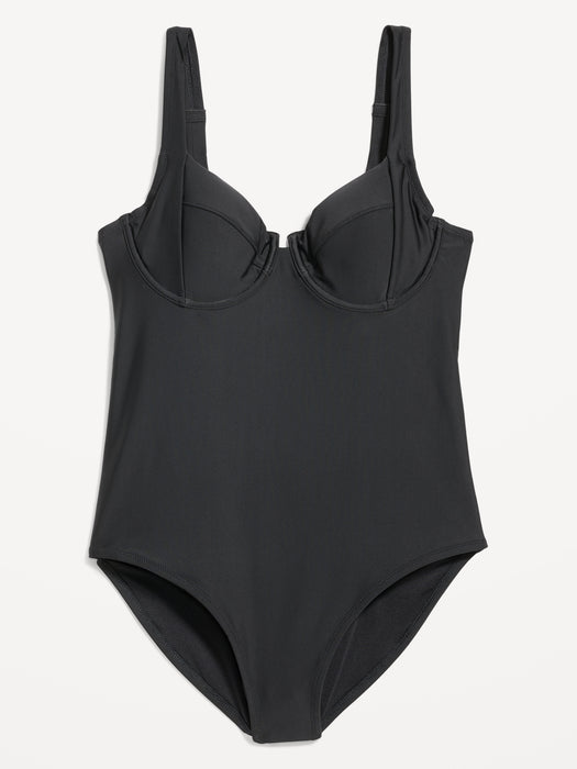 Underwire One-Piece Swimsuit
