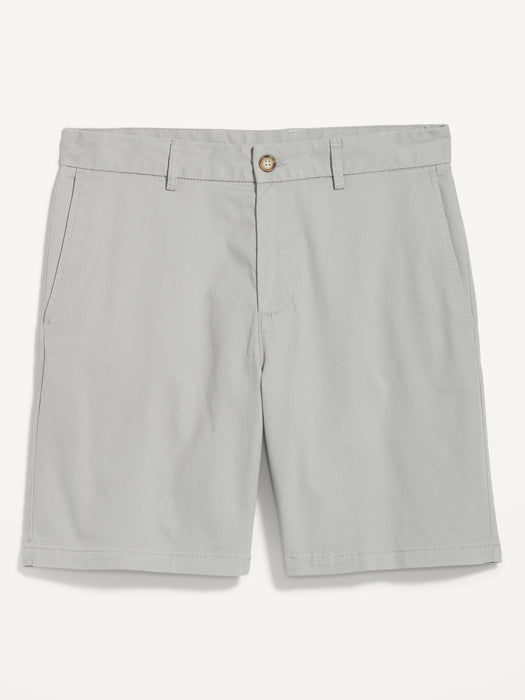 Slim Built-In Flex Rotation Chino Shorts -- 8-inch inseam
