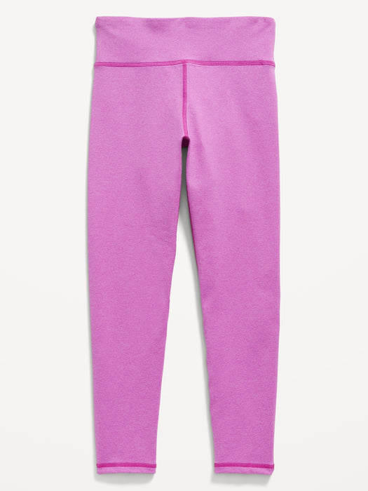 High-Waisted PowerPress 7/8-Length Leggings for Girls