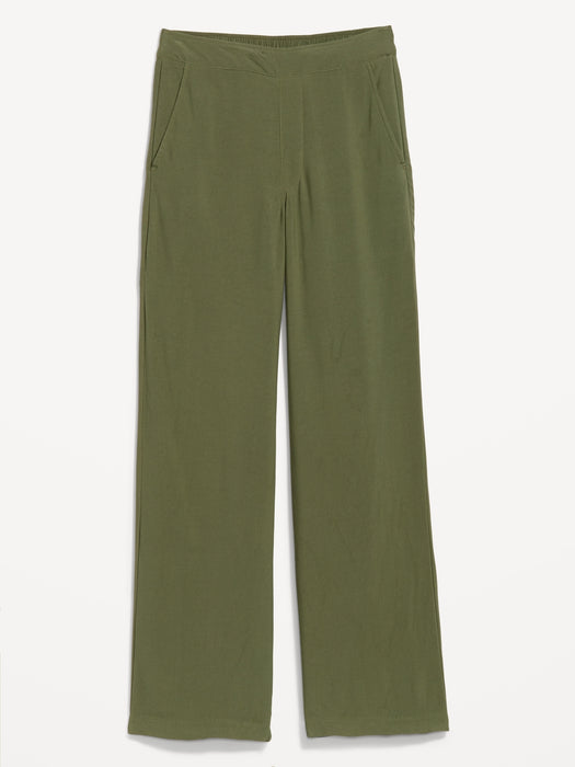High-Waisted Playa Wide-Leg Pants