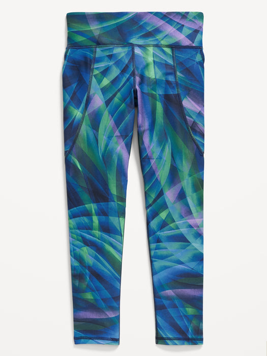High-Waisted PowerSoft 7/8 Leggings for Girls