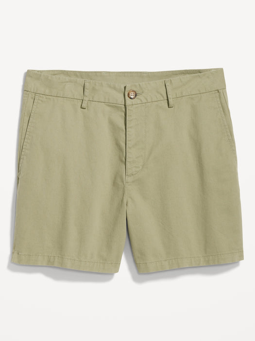 Slim Built-In Flex Rotation Chino Shorts -- 5-inch inseam