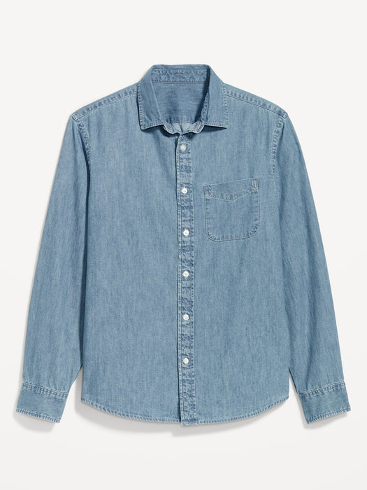 Classic Fit Chambray Shirt