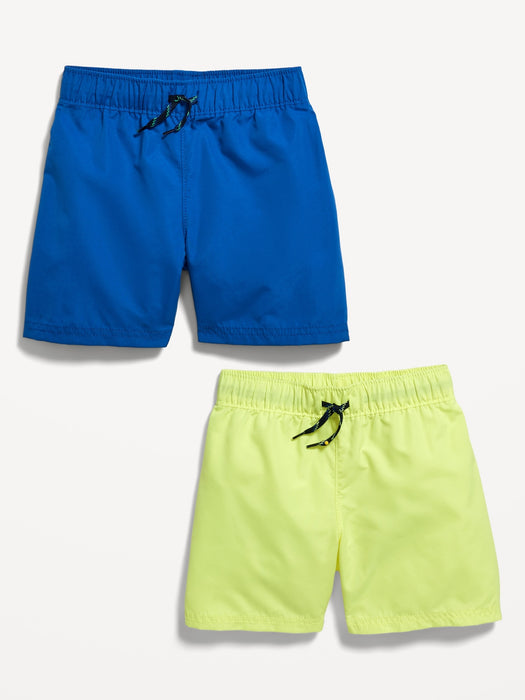 Swim Trunks 2-Pack for Toddler Boys