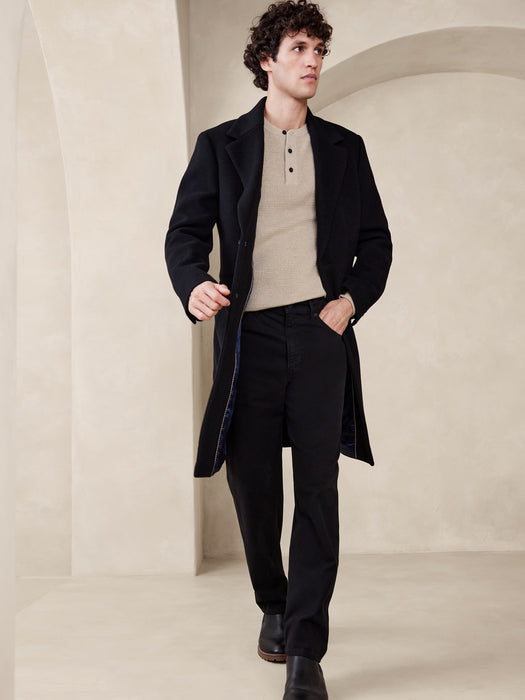 Sante Merino Henley Sweater
