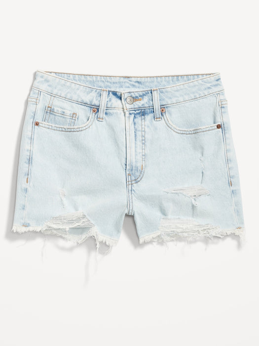 High-Waisted OG Jean Shorts -- 3-inch inseam