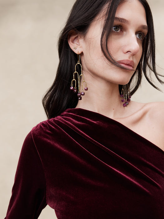 Juliette Ruby Earrings | Aureus + Argent