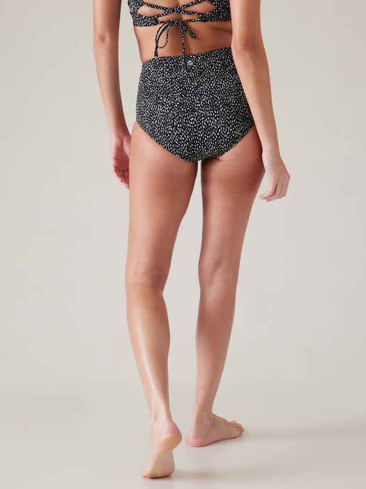 High Waist Swim Bottom