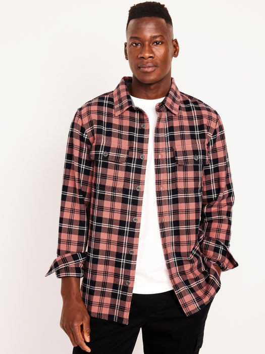 Loose Fit Pocket Shirt