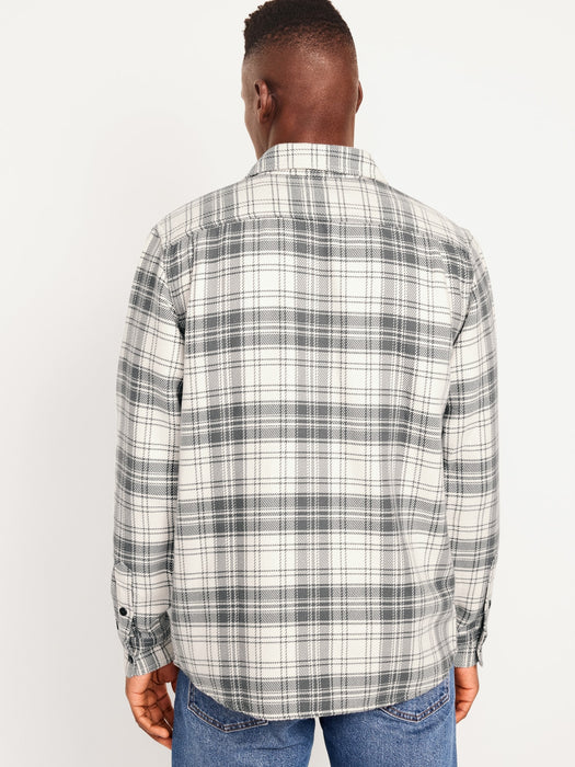 Loose Fit Pocket Shirt