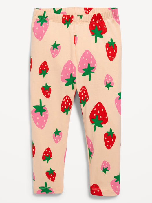 Printed Full-Length Leggings for Toddler Girls
