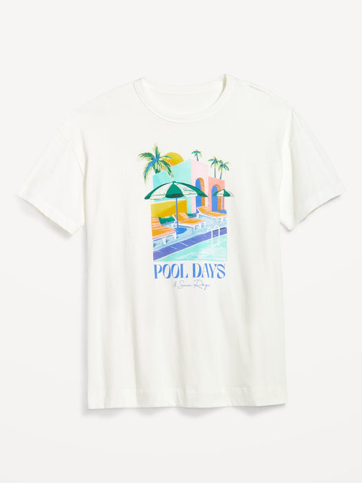 Oversized EveryWear Graphic Tunic T-Shirt