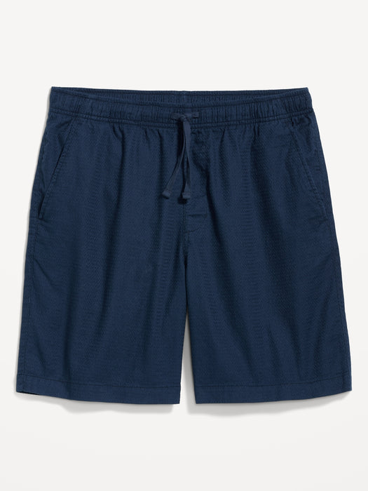 Textured Jogger Shorts -- 7-inch inseam
