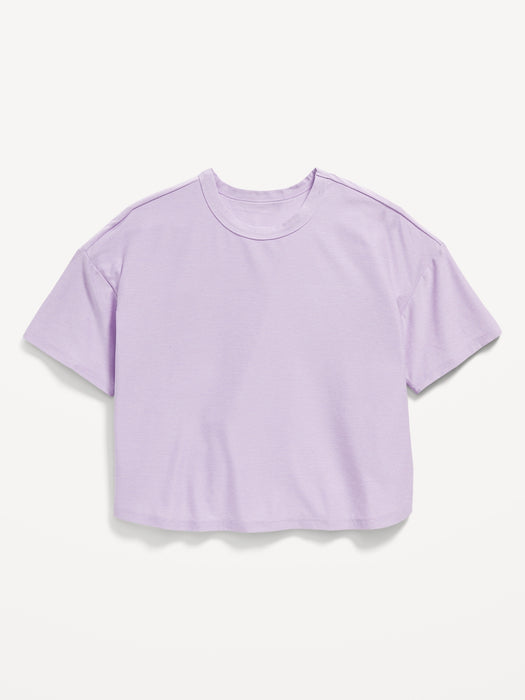 Cloud 94 Soft Go-Dry Cool Cropped T-Shirt for Girls