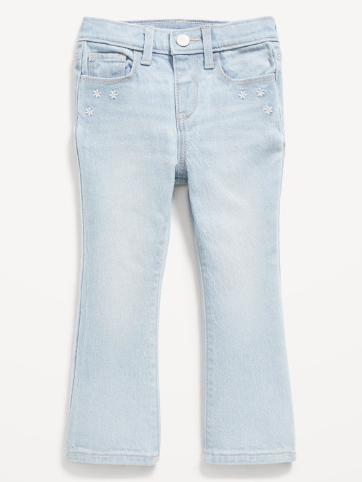 High-Waisted Flare Jeans for Toddler Girls