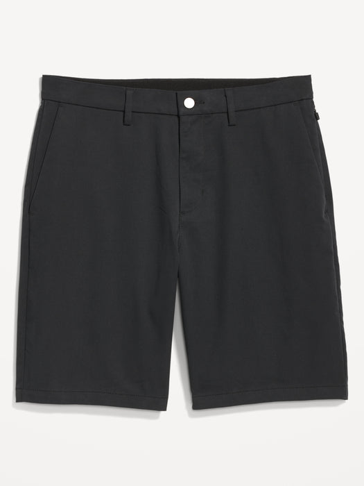 Slim Built-In Flex Chino Shorts -- 9-inch inseam