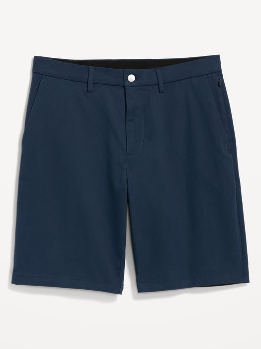 Slim Built-In Flex Chino Shorts -- 9-inch inseam