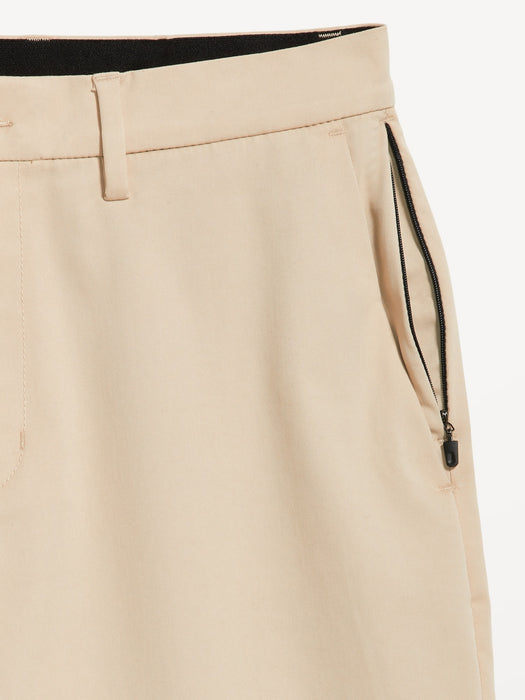 Slim Built-In Flex Chino Shorts -- 9-inch inseam