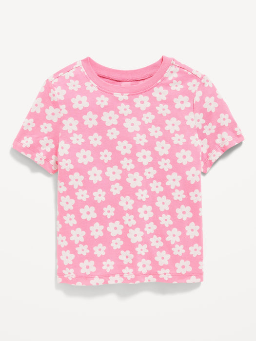 Short-Sleeve Printed T-Shirt for Toddler Girls