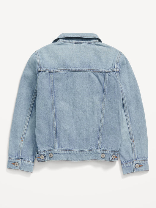 Cotton Non-Stretch Jean Jacket for Boys