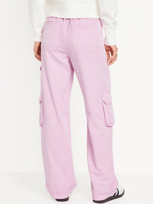 Mid-Rise Cargo Pants