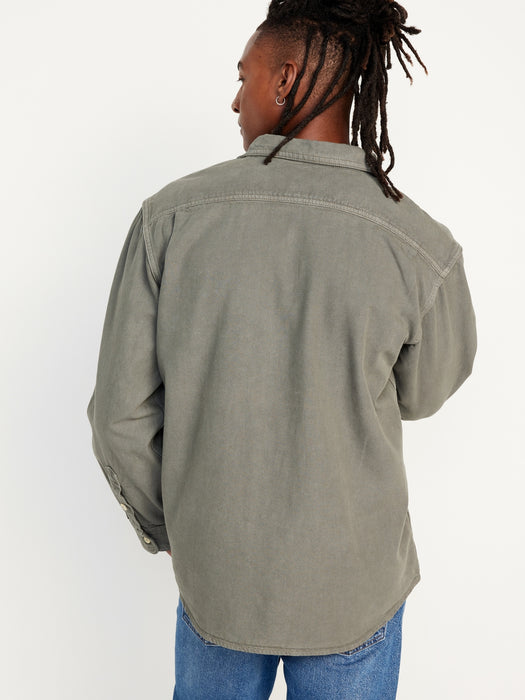 Regular-Fit Non-Stretch Utility Shirt