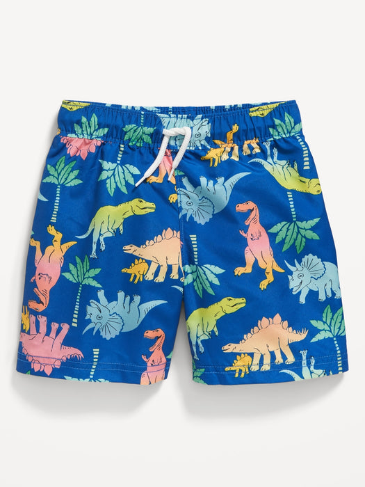 Printed Swim Trunks for Toddler Boys