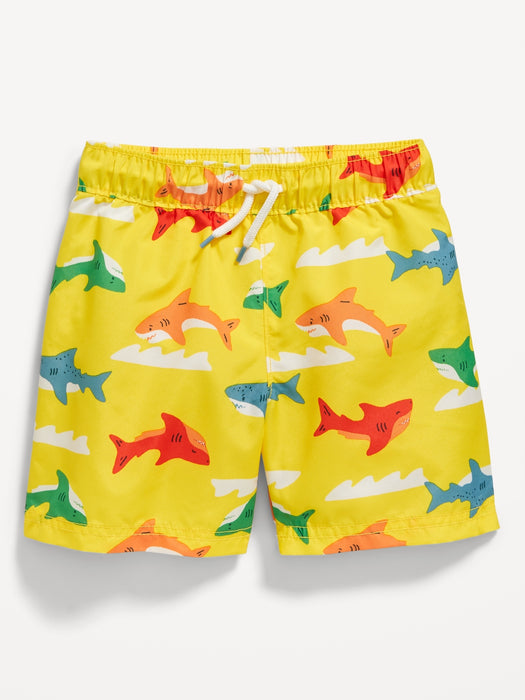 Printed Swim Trunks for Toddler Boys