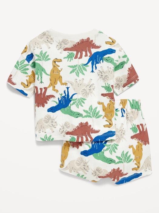 Short-Sleeve Pocket T-Shirt and Shorts Set for Baby