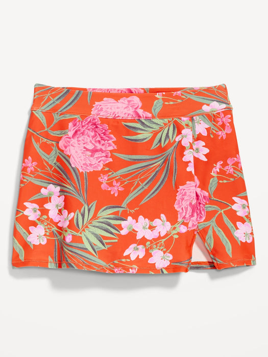 High-Waisted Swim Skirt