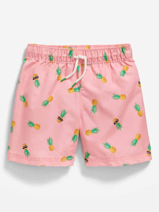 Printed Swim Trunks for Toddler Boys