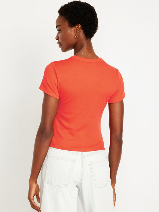 Snug Cropped T-Shirt
