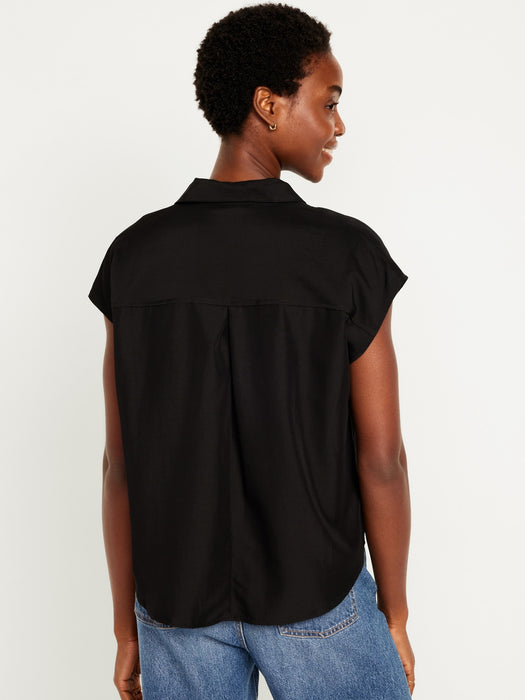 Dolman-Sleeve Utility Top
