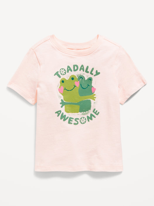 Unisex Short-Sleeve Graphic T-Shirt for Toddler