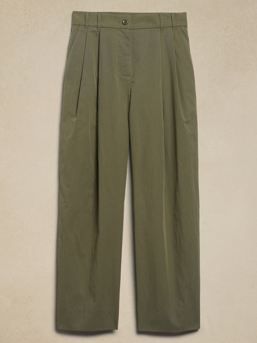 Avila Barrel-Leg Pant