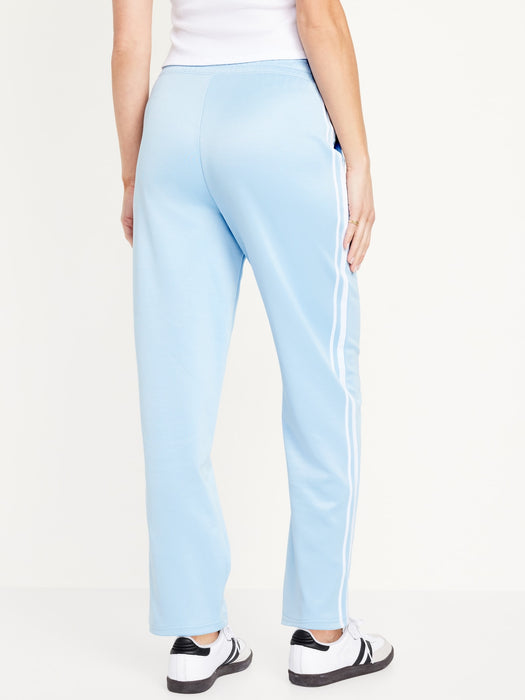 High-Waisted Performance Track Pants