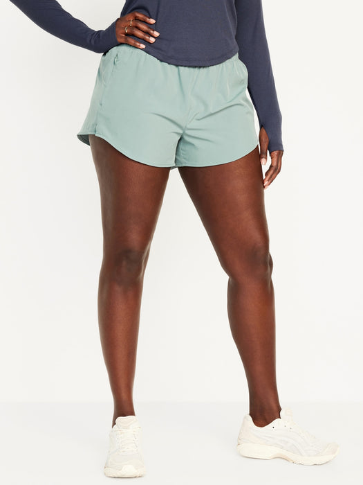 Mid-Rise StretchTech Run Shorts -- 3-inch inseam
