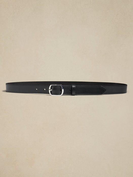 Flora Leather Belt