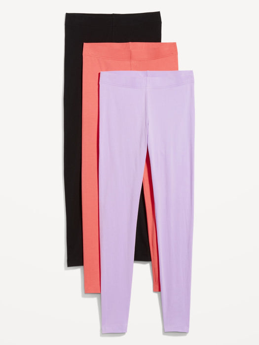 High-Waisted Leggings 3-Pack