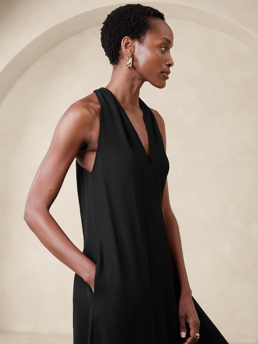 Juli Crepe Midi Dress