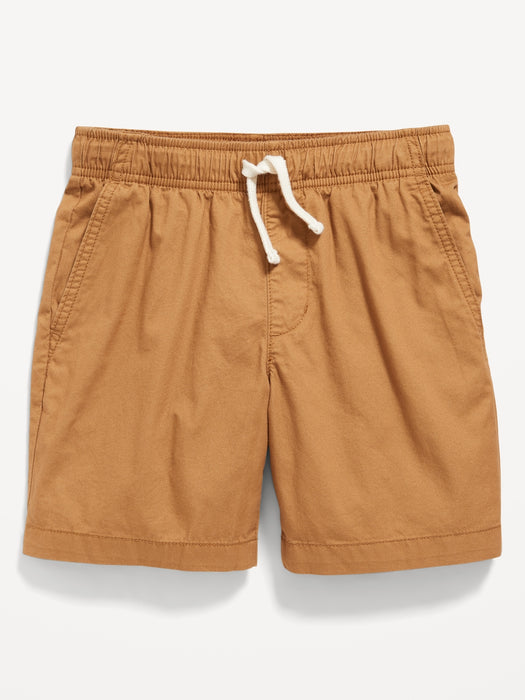 Above Knee Twill Pull-On Shorts for Boys